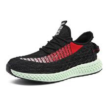 New sports shoes _2019 summer flying woven sports shoes