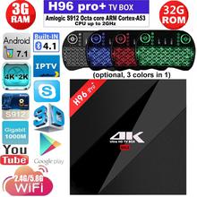 H96 Pro+ 3gb 32gb 4k Android 7.1 Smart Tv Box