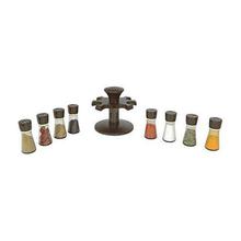 Sarjan Premium 8 Piece Multipurpose Revolving Plastic Spice Storage