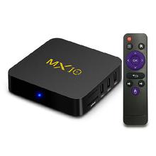 MX10 Android 8.1 Oreo RK3328 4GB DDR4 32GB 4K HDR TV BOX