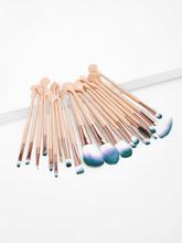 Shell Handle Makeup Brush Set 20pcs