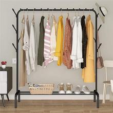 Lukzer 1 PC Multipurpose Clothes Rack -Black (150 x 110 x 40 cm)