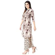 KHUSHAL Women's Cotton Printed Kurta with Palazzo Set