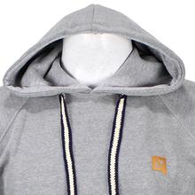 Melange Grey Hoodie For Men