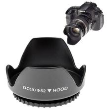 52mm Tulip Flower Lens Hood For Canon Nikon DSLR