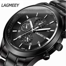 FashionieStore Men's wristwatch Fashion Men's Watch Stainless Steel Analog Quartz Waterproof Watches WristWatch