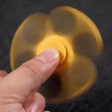 Fidget Spinner Toy Stress Reducer,Hand Spinner - Yellow