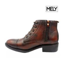 Mely Textured Casual Lace Up Boots For Men (DB002 BRN)