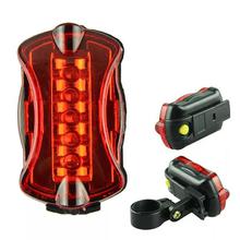 New Ultra Bright 5 LED Bicycle Rear Back Lamp Light