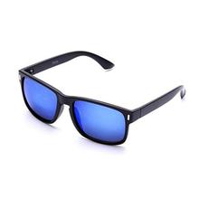 ANALOGUE Blue Reflector Wayfarer Sunglasses + Blue Wrist