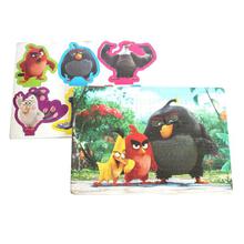 Angry Birds Jigsaw Puzzle With Stickers For Kids