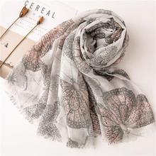 Korean Style Sun Protection Premium Printed Scarves For