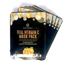 Pax Moly Real Vitamin C Face Mask- 5 Sheet In Each Set