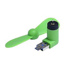 Heartly OTG Mini USB Cooling Portable Fan Mobile Cooler For V8 Android