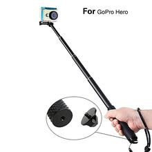 Aluminum Gopro Monopod Extensible Handheld Stick Hero 5 3 4