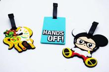 Pack Of 3 Cartoon Luggage Tag-Multicolored