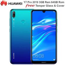 Huawei Y7 Pro 2019, 3GB Ram 64GB Rom 3 Camera, 4000Mh Battery With Finger Print