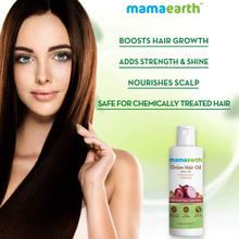 Mamaearth Onion Hair Oil for Hair Regrowth & Hair Fall Control with Redensyl, 150ml