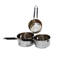 Stainless Steel Sauce Pan Set Of 3