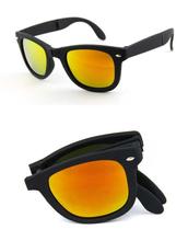 Folding Sunglasses For unisex (Yellow)