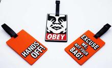 Pack Of 3 Cartoon Luggage Tags-Multicolored