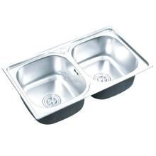 7844 Double Bowl Kitchen Sinks