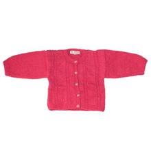 Solid Woolen Sweater For Girls