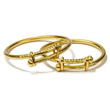 Golden Cut Designed Mixed Plated Bracelet Set For Women