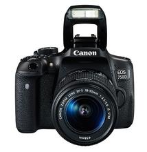 EOS 750D Digital SLR Camera with 18-55mm IS STM (16 GB SD Card + Bag + Tripod)- Black