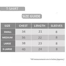 Yellow 100% Cotton Round Neck T-Shirt For Men