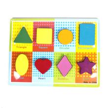 Kconnecting kids Raised Shape Learning Tray Puzzle for kids