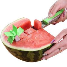 KHGDNOR Watermelon Cutter Windmill Shape Plastic Slicer