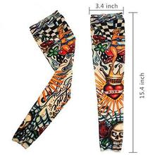 Arts Fake Temporary Tattoo Sleeves-Assorted Designs