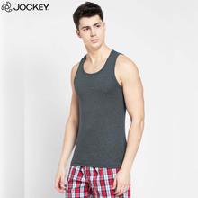 Jockey Charcoal Round Vest For Men -  FP04-01