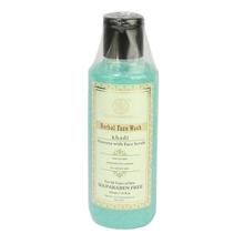 Khadi Herbal Face Wash (Aloevera With Scrub) - 210 ml