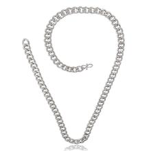 Dapxy Unisex Silver Stainless Steel Chain (JF-12)