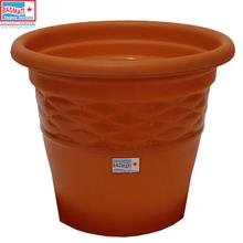 Bagmati Orange 12" Flower Pot / Gamala