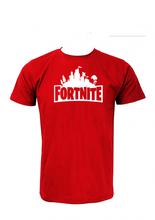 Wosa -FORTNITE logo Red T-shirt For Men