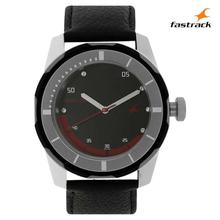 3099SL06 Leather Strap Analog Watch For Men