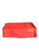 Function Wear Orange Sari With Attractive Designs