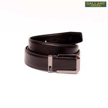 Gallant Gears Black Leather Belt for Men (A04)