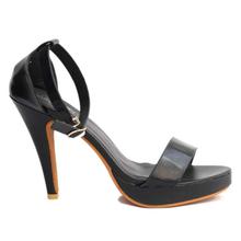 Black Ankle Strap Heels For Women