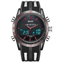 BINZI Men Watches new Sport watch Men Military Wristwatch