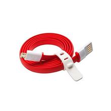 Original OnePlus one Micro USB Charger Data Sync Double Side Flat Cable Cord