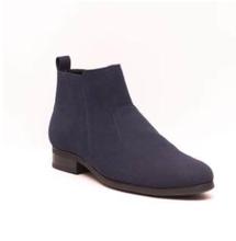 Caliber Shoes Blue Slip On Lifestyle Boots For Men - ( 477 S R)