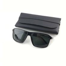 Grey Jack Black Black framed With acqua Lenses polarized wayfarer