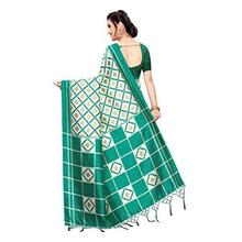 Pisara Women Khadi Silk Saree, Black Sari