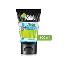 Garnier Men Oil Clear deep cleansing Face wash, 100g