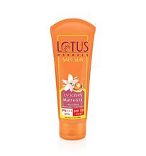 Lotus Herbals Safe Sun UV Screen Matte Gel, SPF 100g-LHR075050