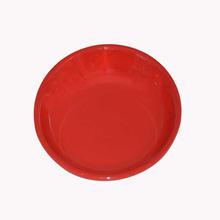 Servewell Snack Plate 5″-red